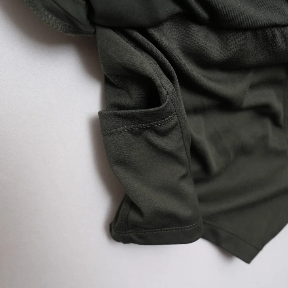 Jones & Co Jones New York Skort Women Small Dark Green Elastic Drawstring Pocket